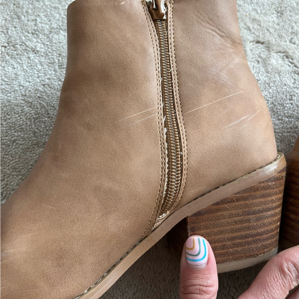 Report Tan Ankle Booties - Picture 2 of 4